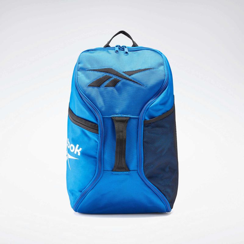 Mochila Reebok Trainer negra/azul nueva con etiquetas 24L