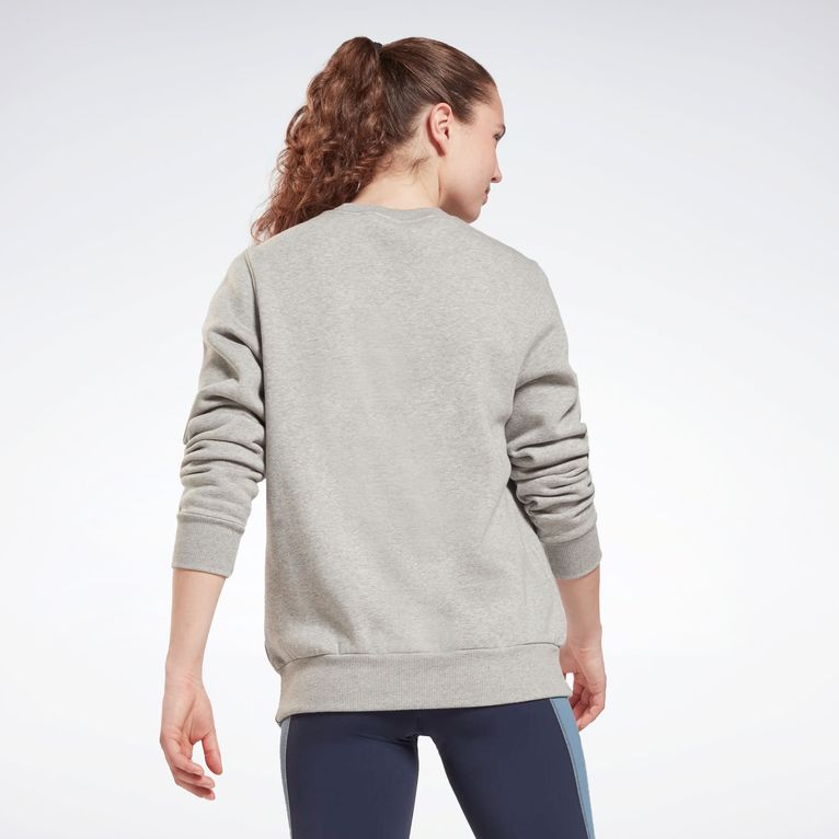Buzo de cuello redondo Reebok Identity Logo Fleece