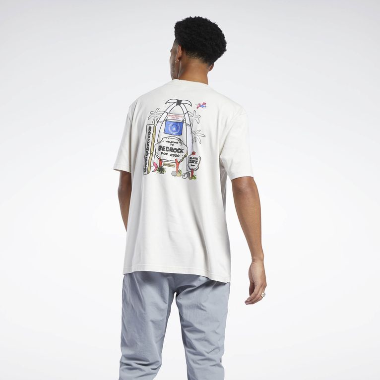 Remera Flintstones Meet Jetsons Bedrock