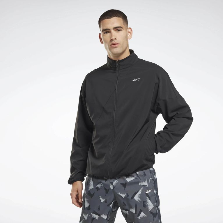 Campera Running Woven Wind