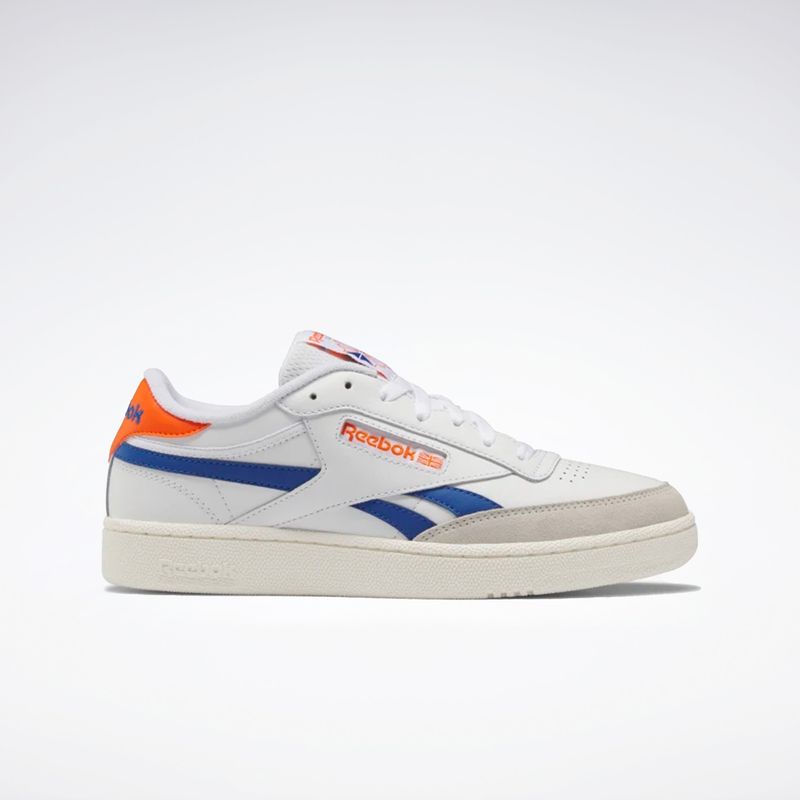 Zapatillas Reebok Club C Revenge - BLANCO/AZUL/NARANJA