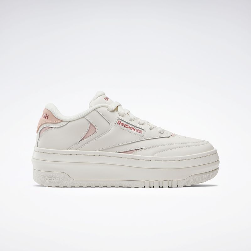 Reebok club c mujer on sale rosas