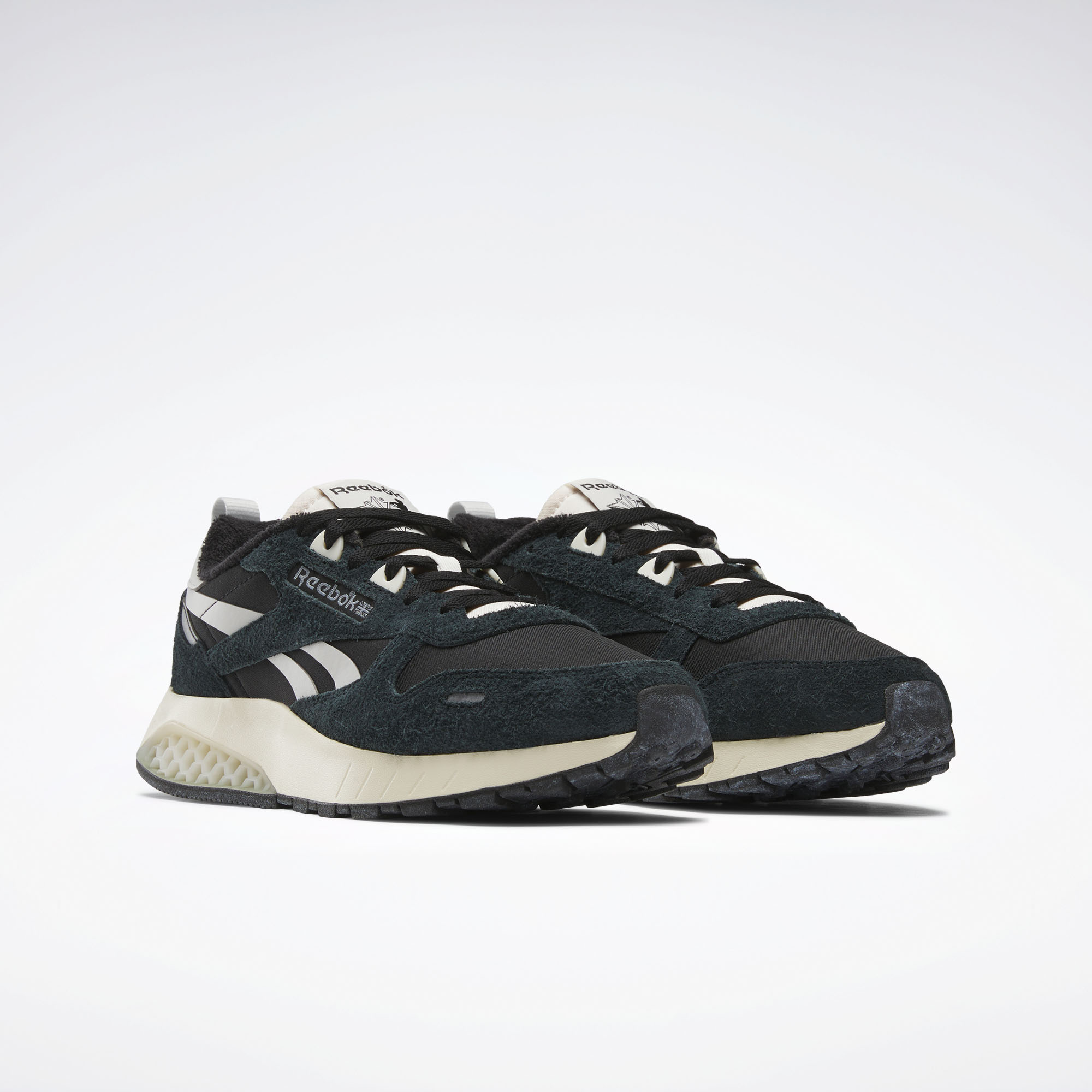 reebok classic metallic schwarz