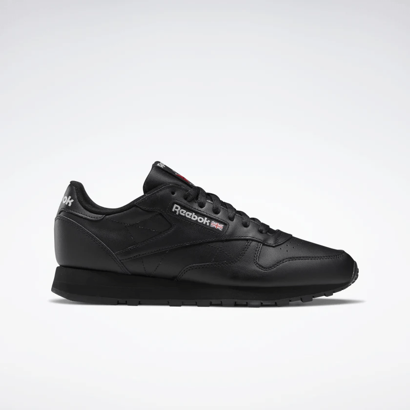 Reebok negras de cuero on sale